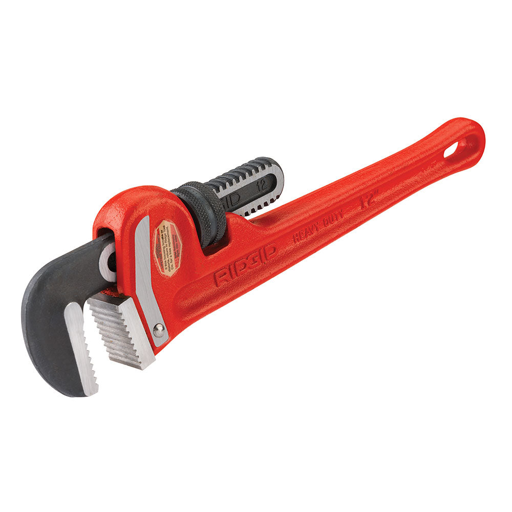 RIDGID 31015 12" Straight Pipe Wrench - Model 12 - 4