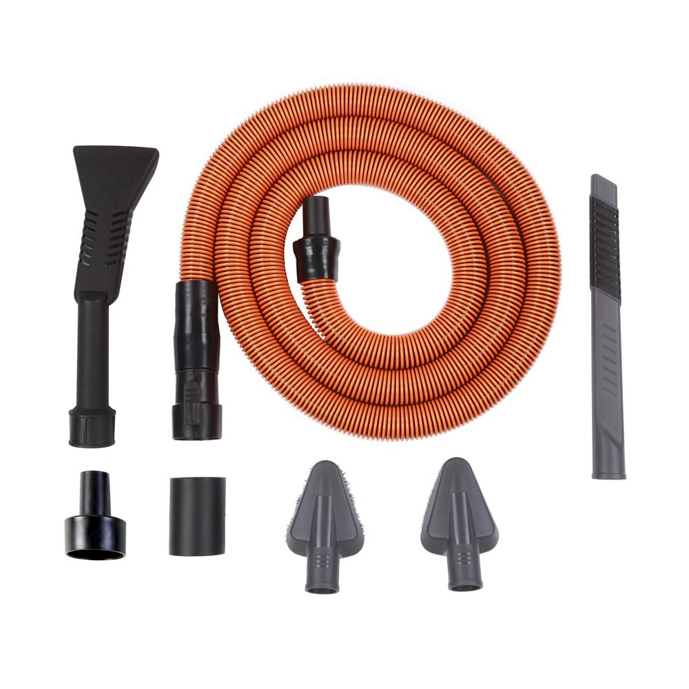 RIDGID 32698 VT2534 6-Piece Auto Detailing Vacuum Hose Accessory Kit