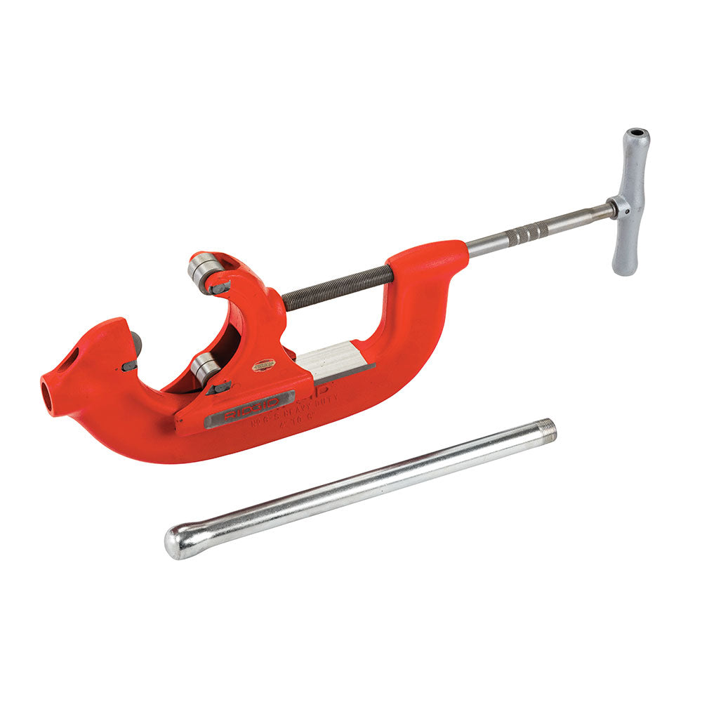 RIDGID 32850 6-S 4"-6" 6S Single Wheel Heavy Duty Steel Pipe Cutter w 33145 Wheel - 2