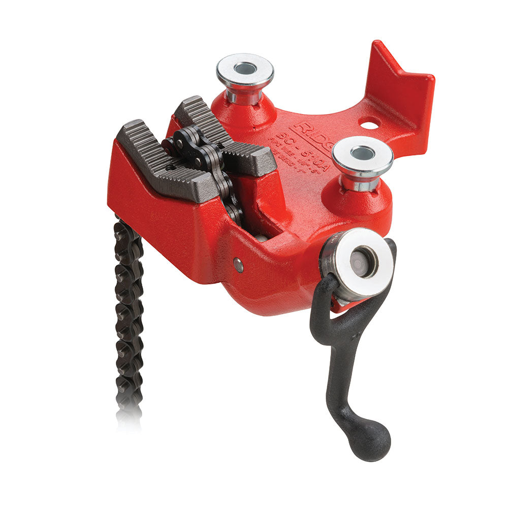 RIDGID 40205 BC510 Top Screw Bench Chain Vise, 1/8" - 5" - 3