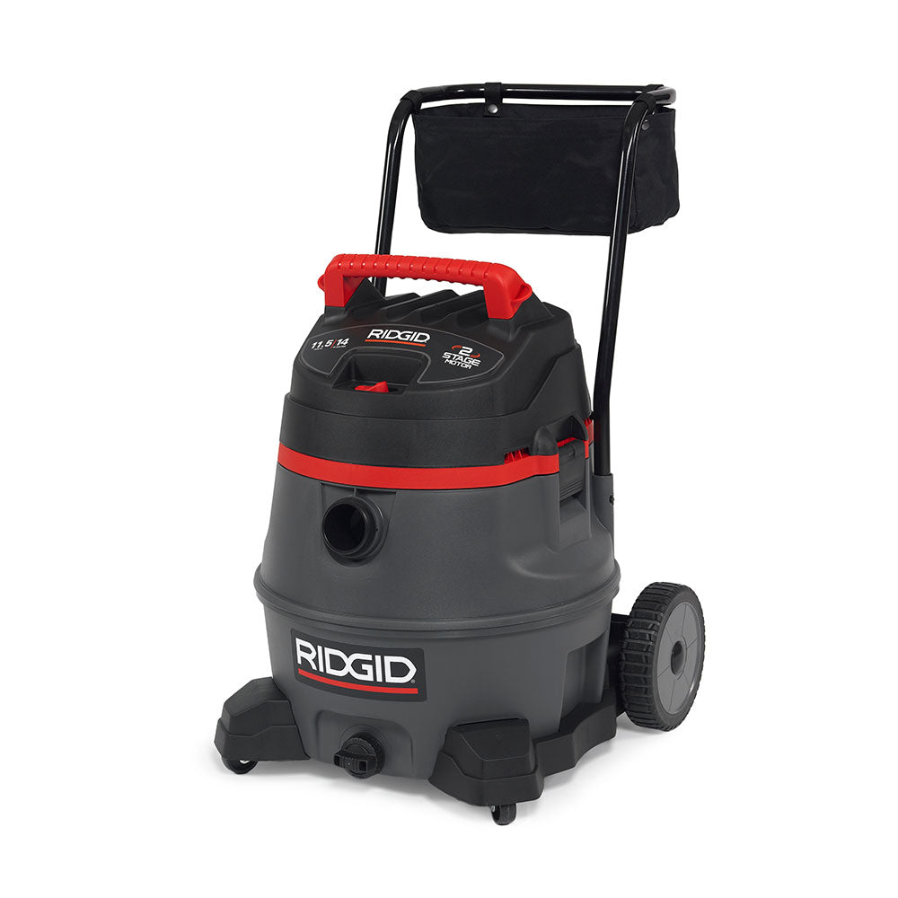 RIDGID 50358 RV2400A 14 Gal Red 2 Stage Wet/Dry Vac - 4