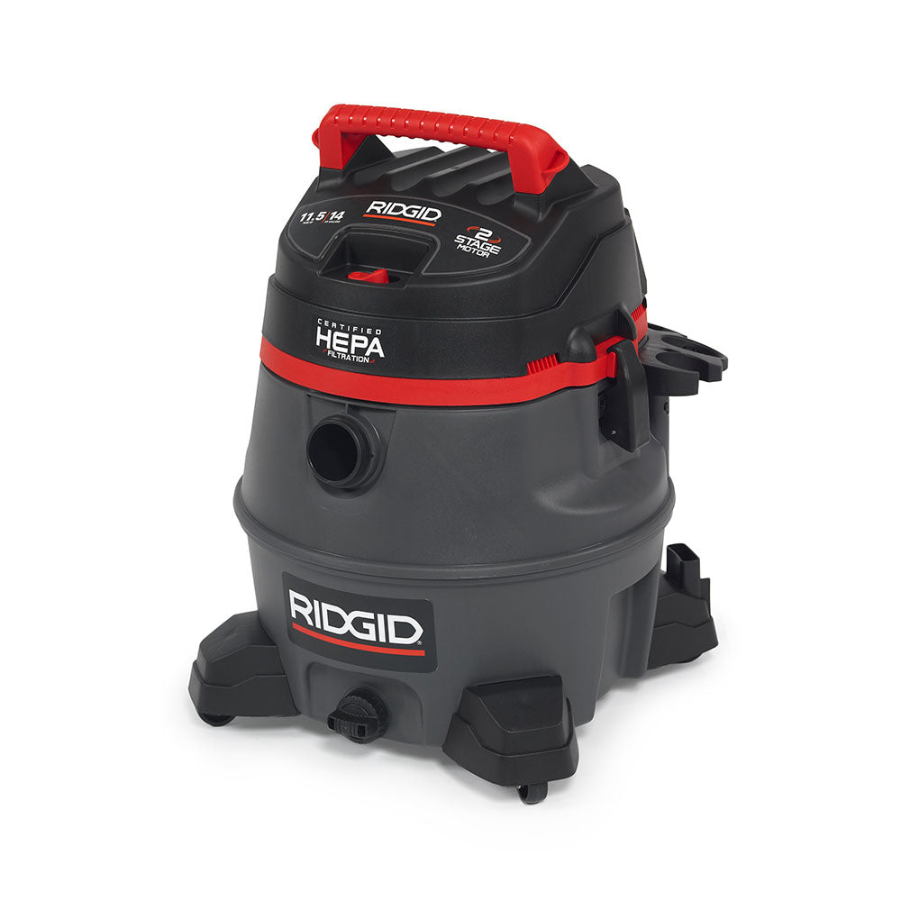 RIDGID 50368 RV2400HF 14 Gal Red HEPA Wet/Dry Vac - 2