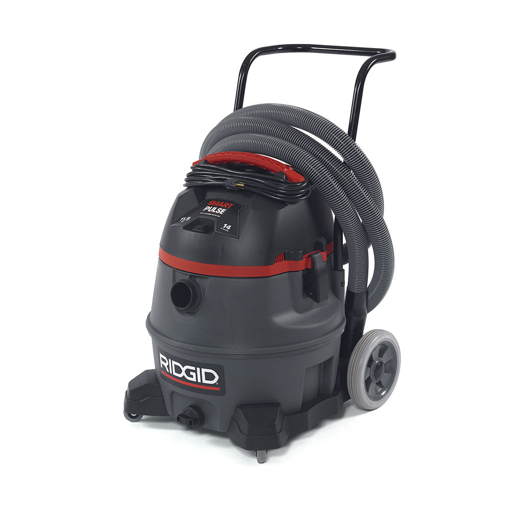 RIDGID 50373 RV3410 14 Gal Red Smart Pulse Wet/Dry Vac - 5