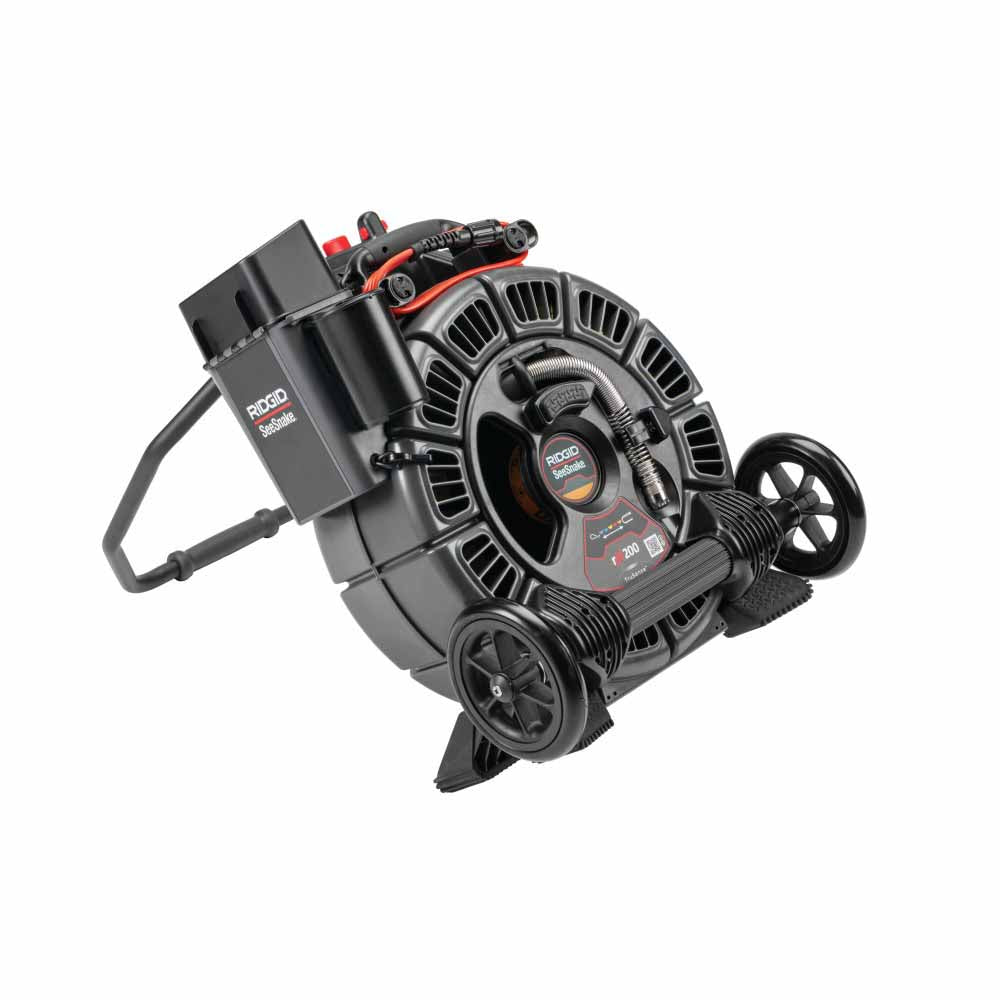 Ridgid 63663 SeeSnake® rM200B Reel (165' / 50m) with Self-Leveling Camera powered with TruSense® - 7