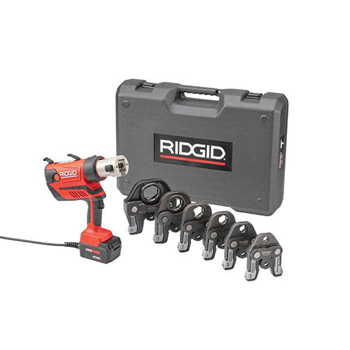 Ridgid 67068 RP 350 Press Tool Kit, Corded Adapter, 1/2" - 2" ProPress Jaws - 5