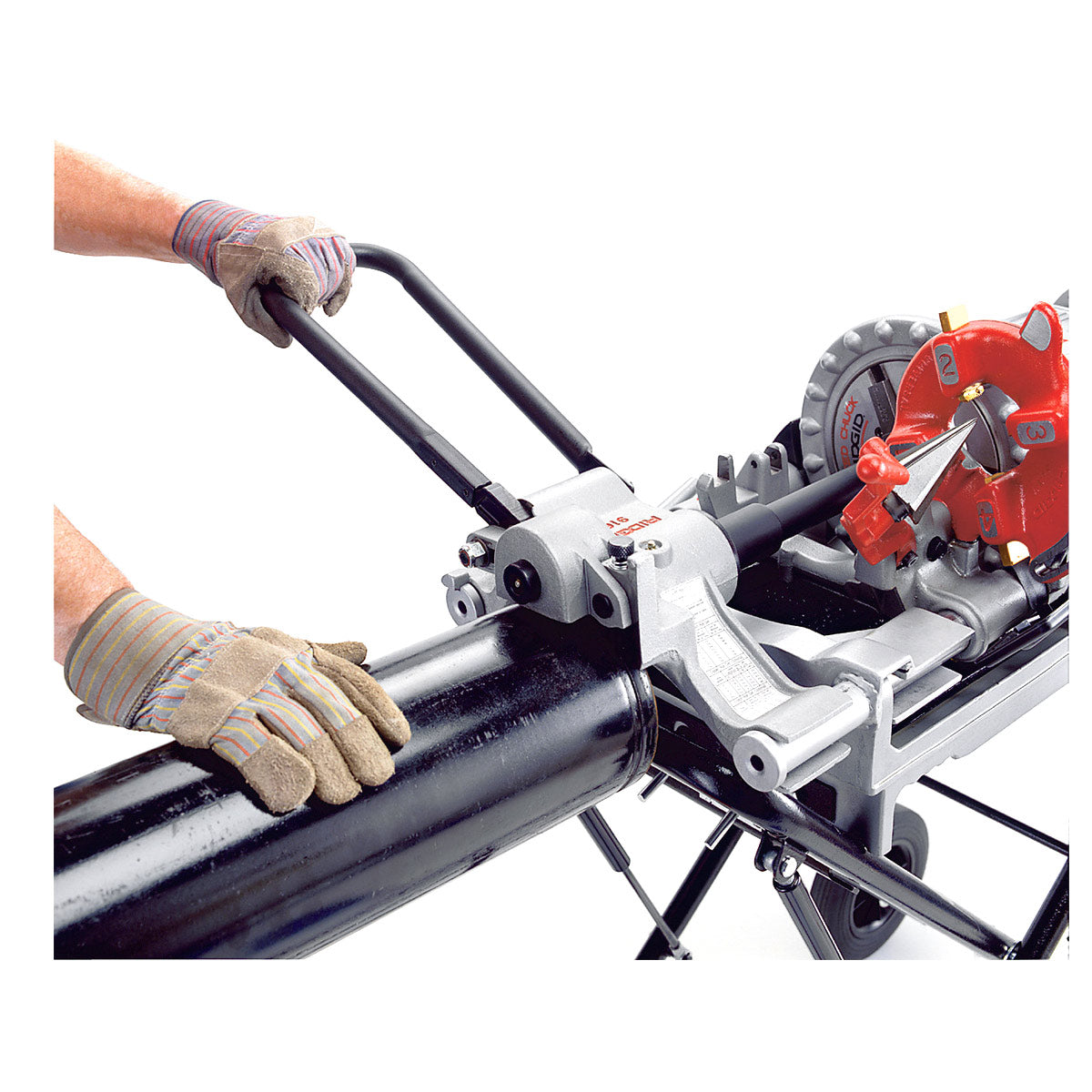 RIDGID 67182 300 Compact Threader with 250 Stand - 3