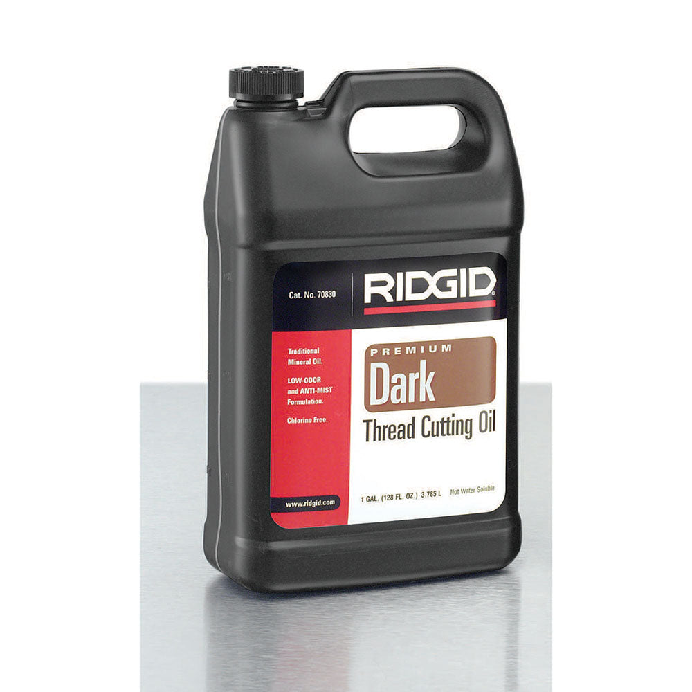 RIDGID 70830 Low Odor Anti-Misting Dark Thread Cutting Oil, 1 Gallon - 4